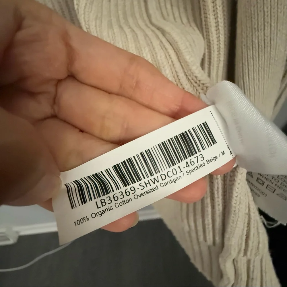 Quince Cream Open-Front Cardigan - Picture 5 of 7